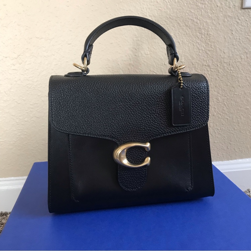 NWT Coach Tabby Top Handle 20, Blk